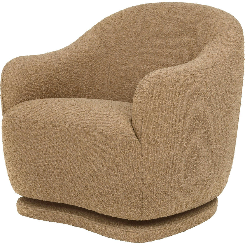Foy Glider In Boucle In Sand Boucle