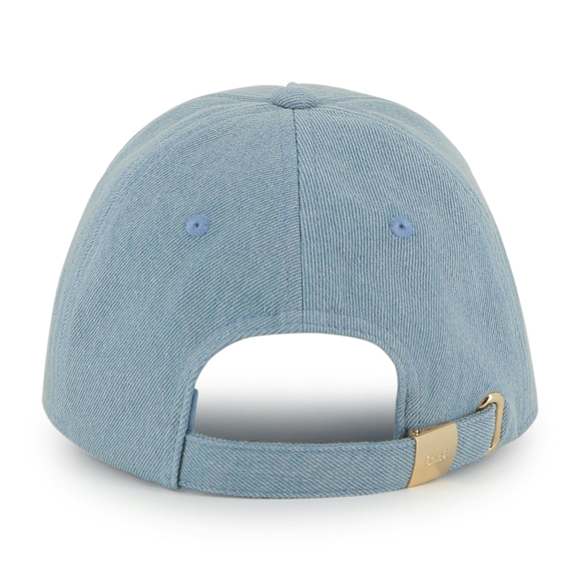 Light Blue Chloé Paris Denim Cap