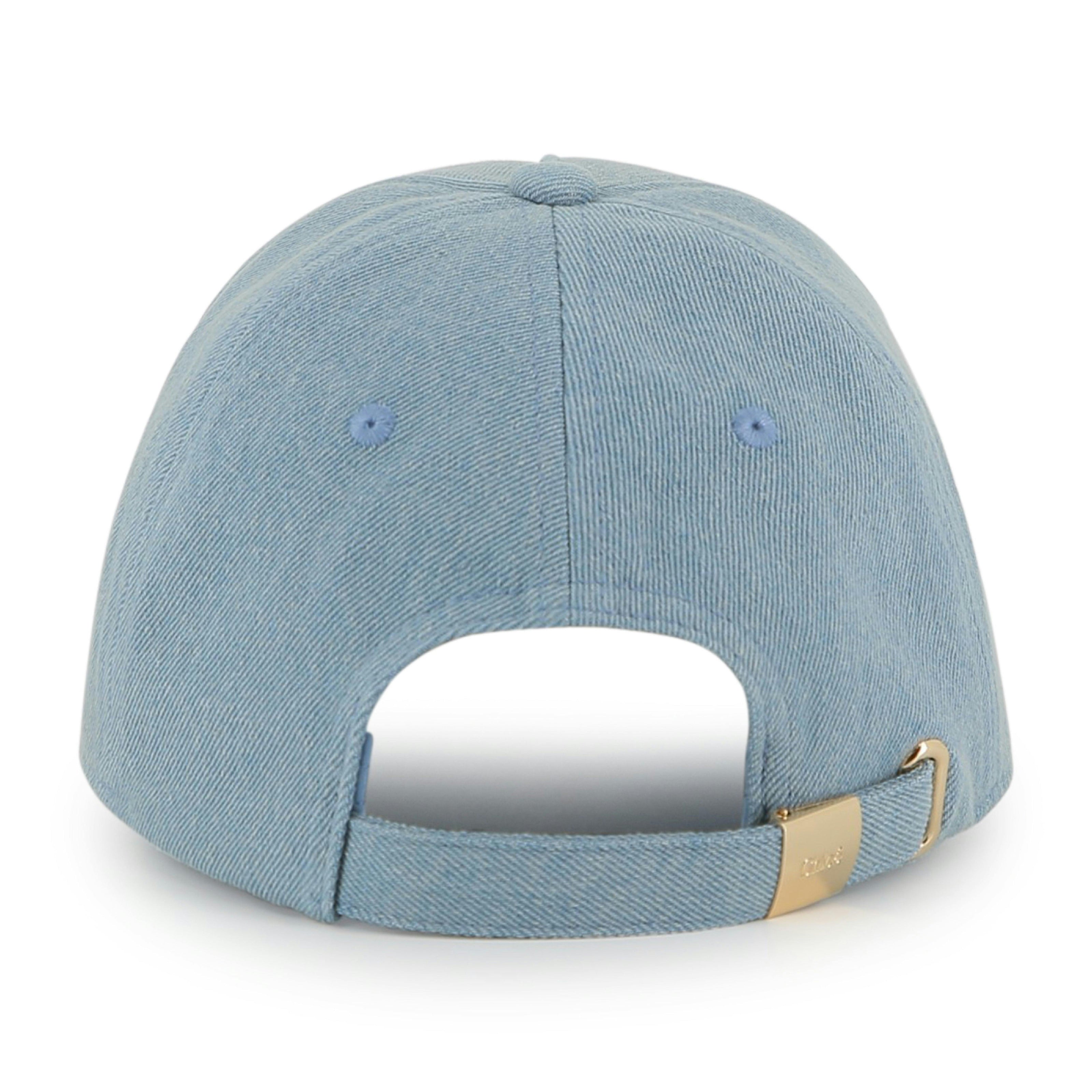 Light Blue Chloé Paris Denim Cap