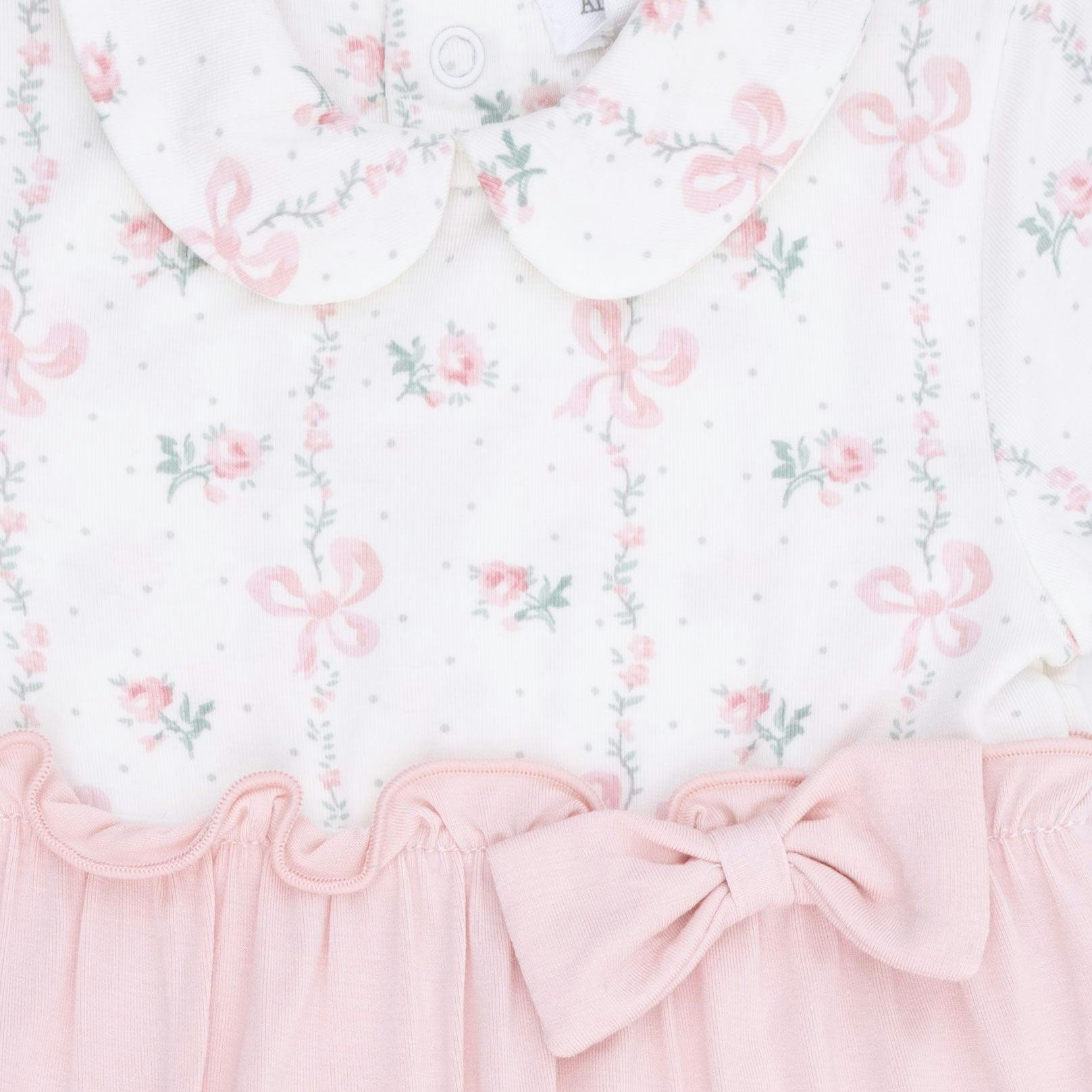 Dainty Buds and Bows - Bow Footie
