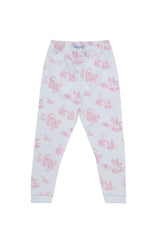 Pink Toile Baby Pajamas