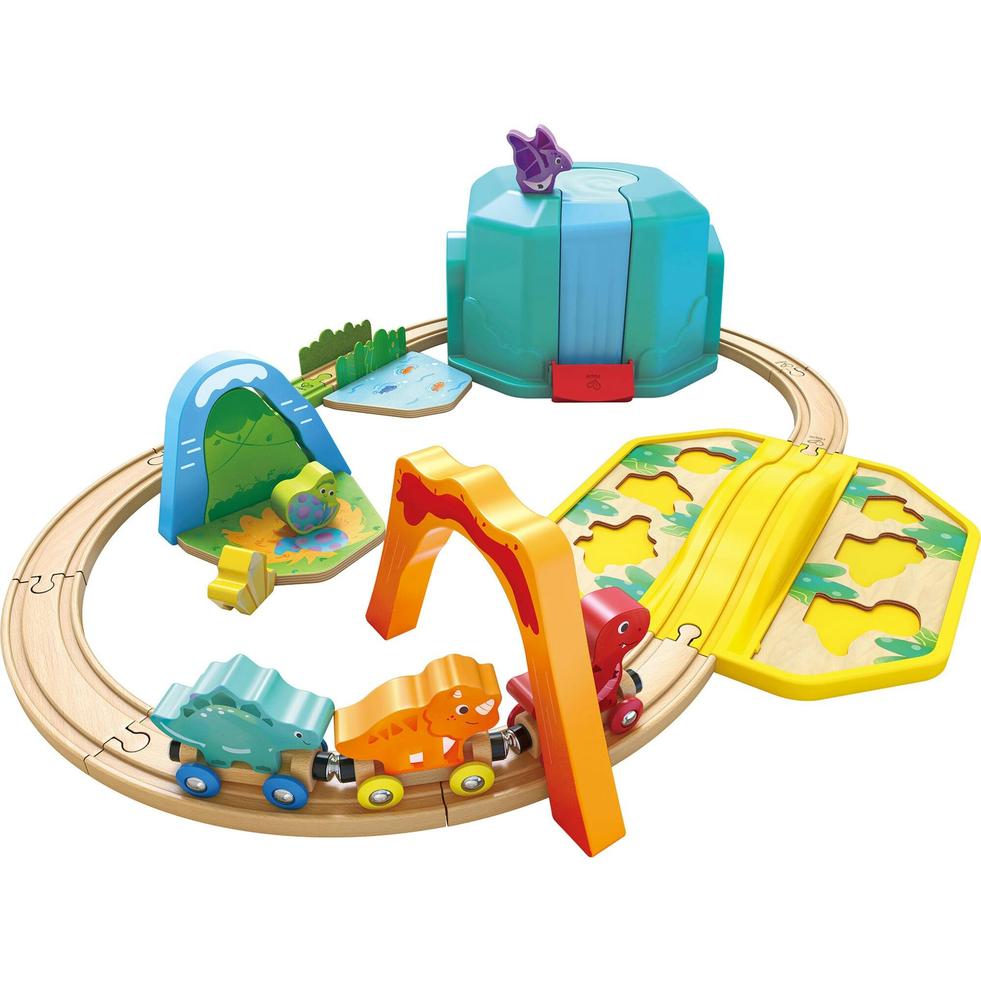 Hape: Train Bucket Set - 27pc
