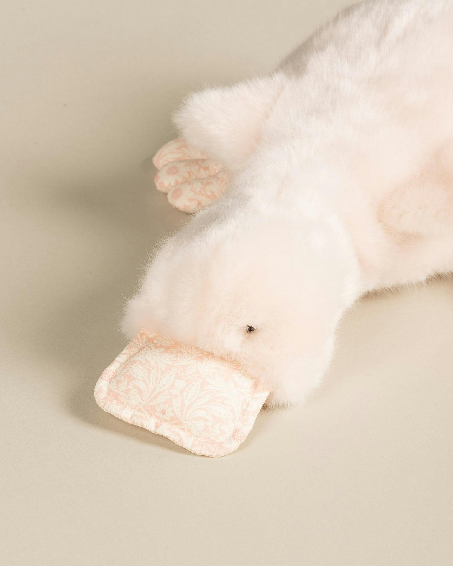 Aglae the Duck | Rose | Liberty Rose Print