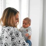 Plant Print Muslins Burp Cloths