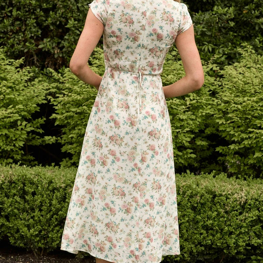 Fiona Dress in Countryside Peony Blossom