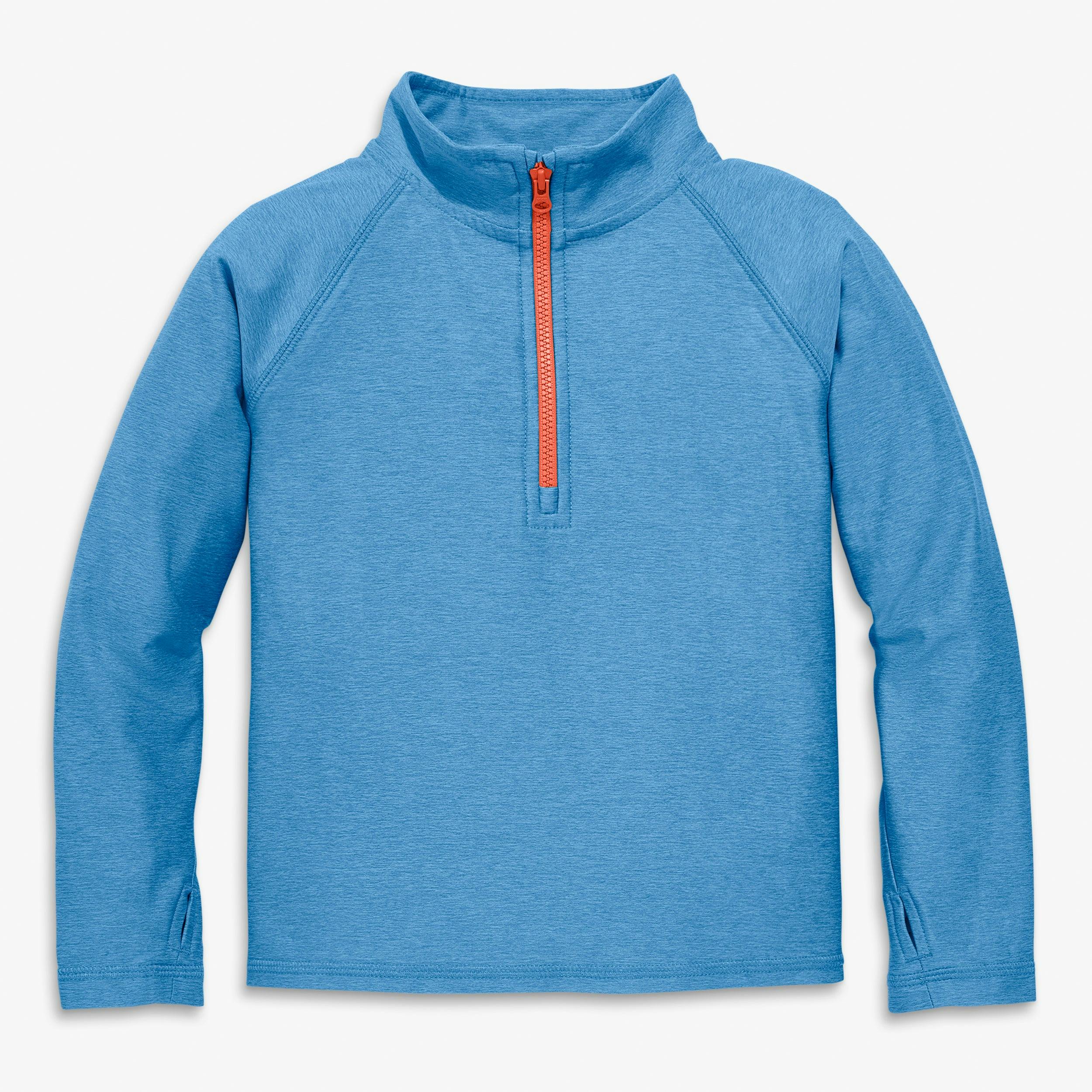 Kids FlexKnit half-zip pullover