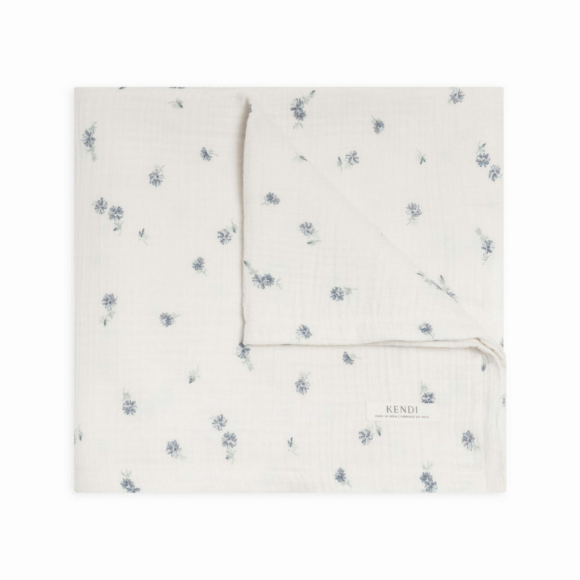 Muslin Swaddle Blanket Lilla