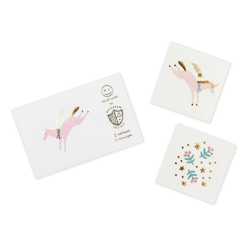 Magical Christmas Temporary Tattoos