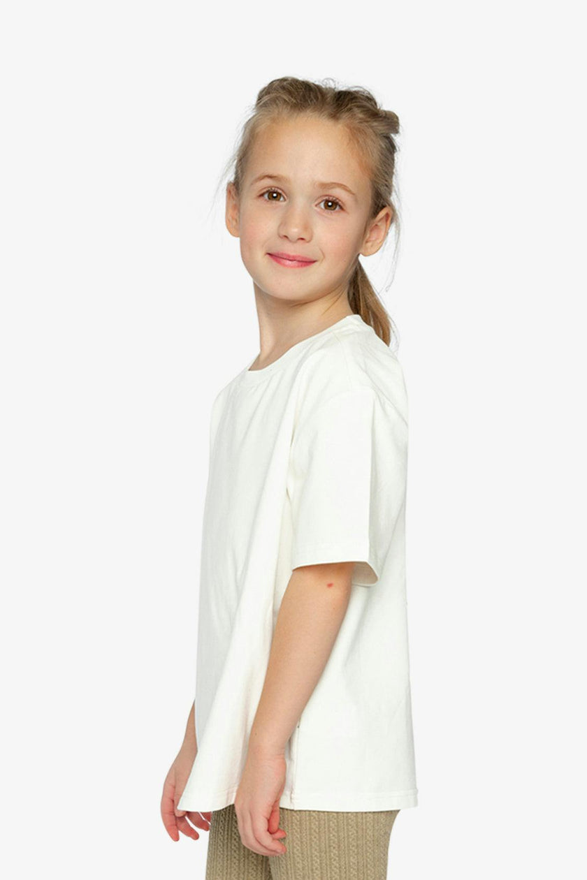 Heavy Jersey Wide Short Sleeve T-Shirt White