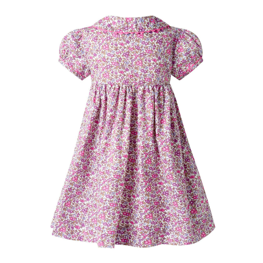 Floral Button Front Dress and Bloomers