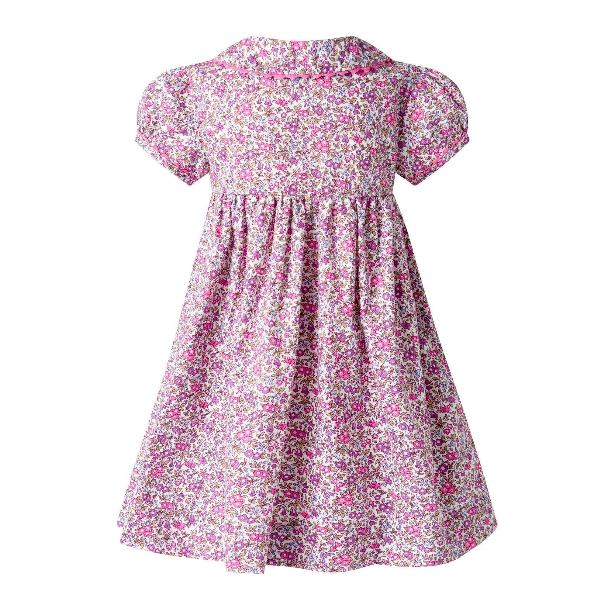 Floral Button Front Dress and Bloomers