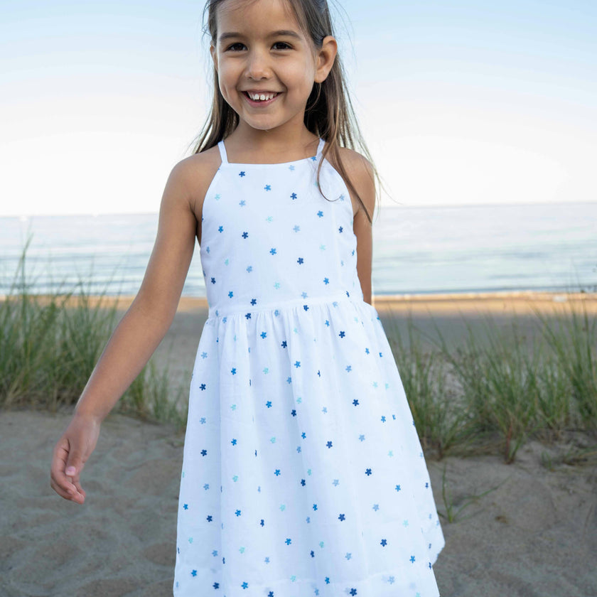 Embroidered Floral Dress