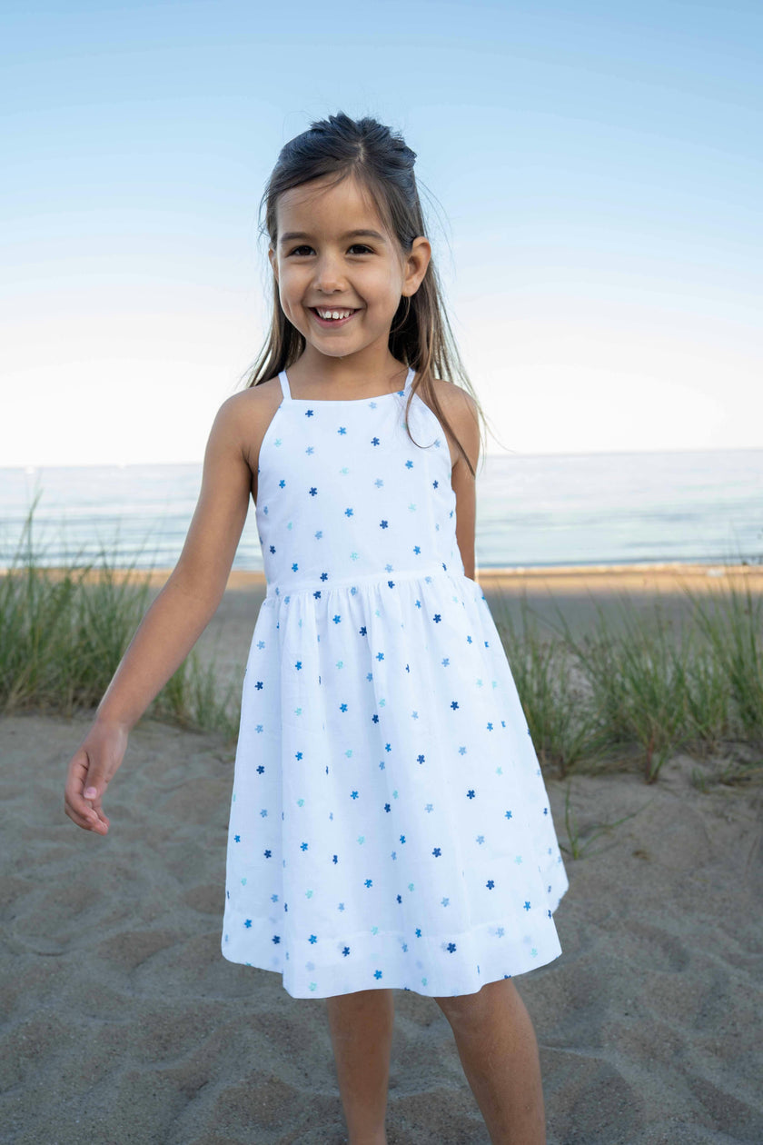 Embroidered Floral Dress