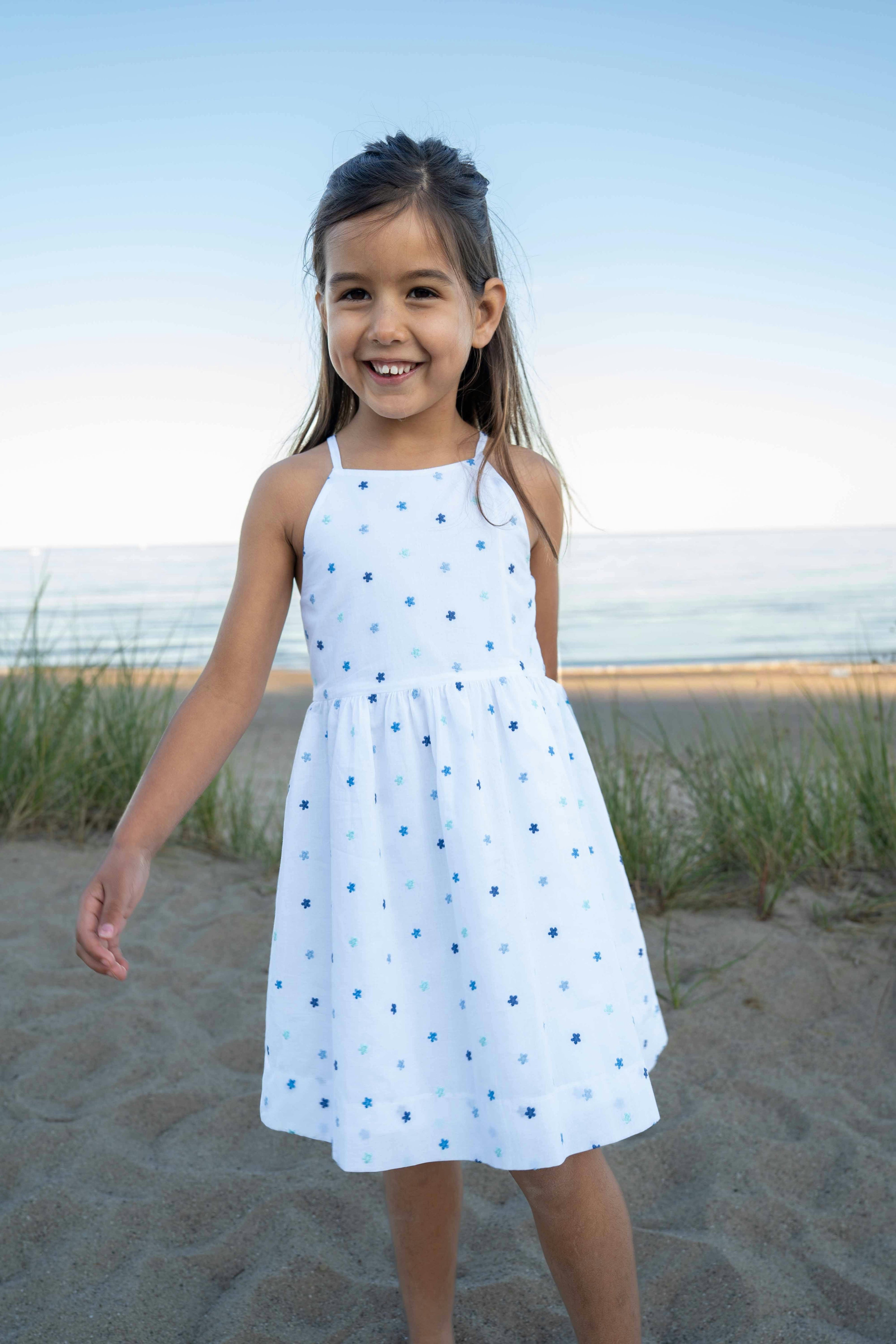 Embroidered Floral Dress