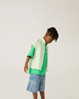Brooklyn Cargo Shorts in Denim