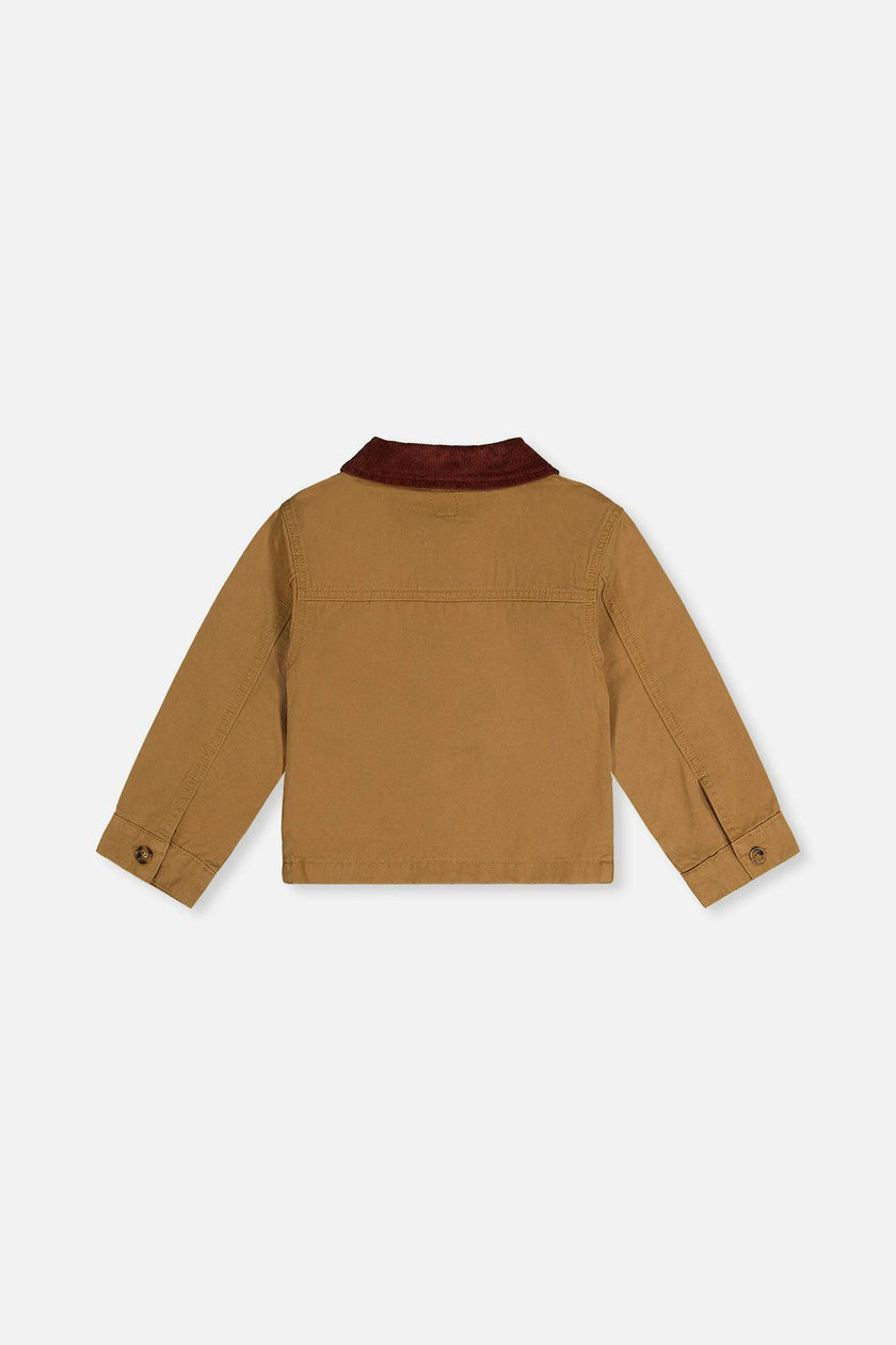Barn Jacket Brown Yellow