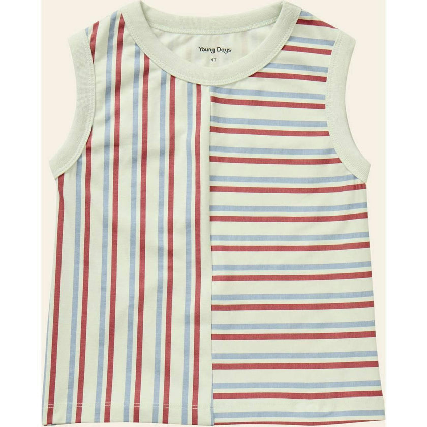 Stripe Mix Tank Top