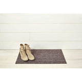 Skinny Stripe Shag Floor Mat, Purple