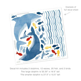 Dolphin Kit • Peel-and-Stick Wall Decals