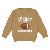 Turkey and Touchdowns Thanksgiving Sweatshirt