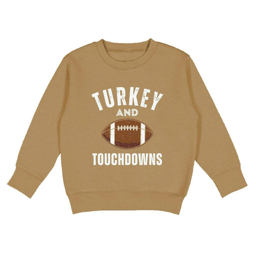Turkey and Touchdowns Thanksgiving Sweatshirt