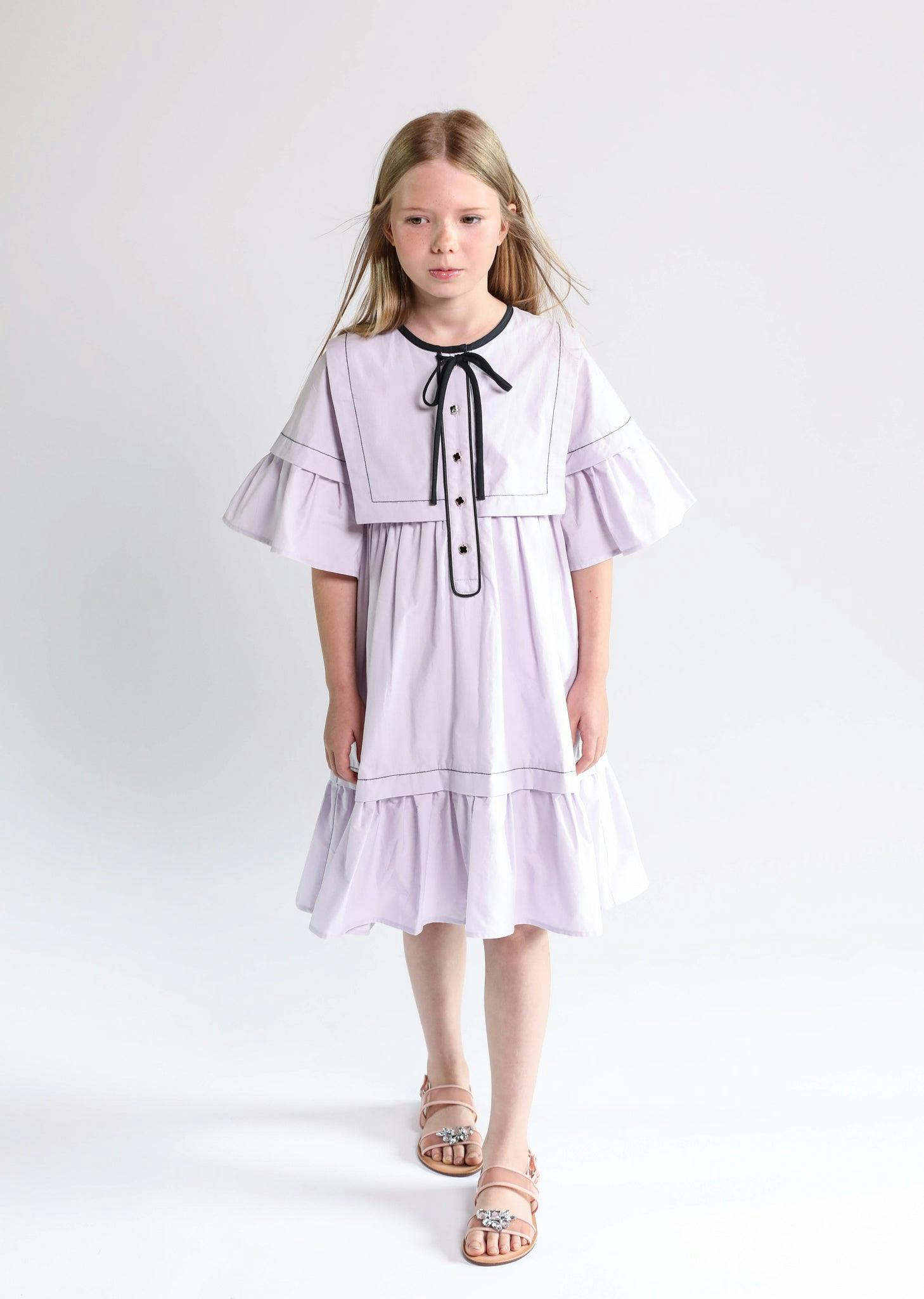 Iris Dress, Purple