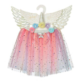 CelestIa Cosutme - Skirt, Wings & Tiara Set - Role-Play for Children