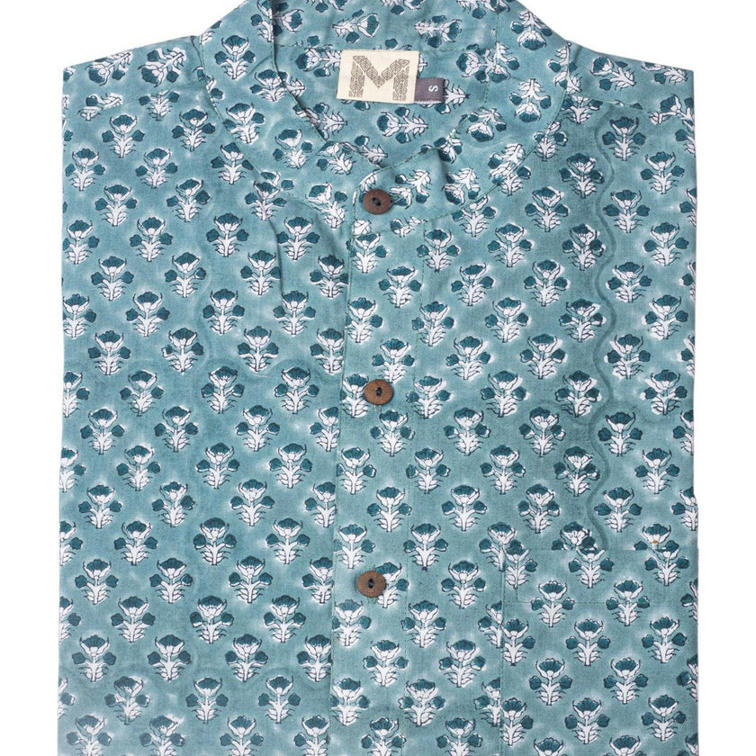 Block Printed Shirt for Boys
