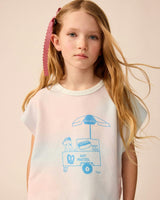 Organic Brooklyn Tank in Pink Cloud