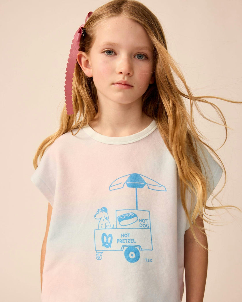 Organic Brooklyn Tank in Pink Cloud