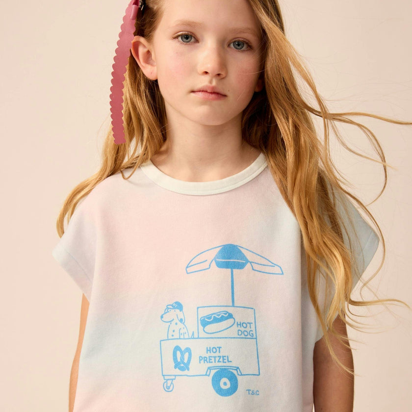Organic Brooklyn Tank in Pink Cloud