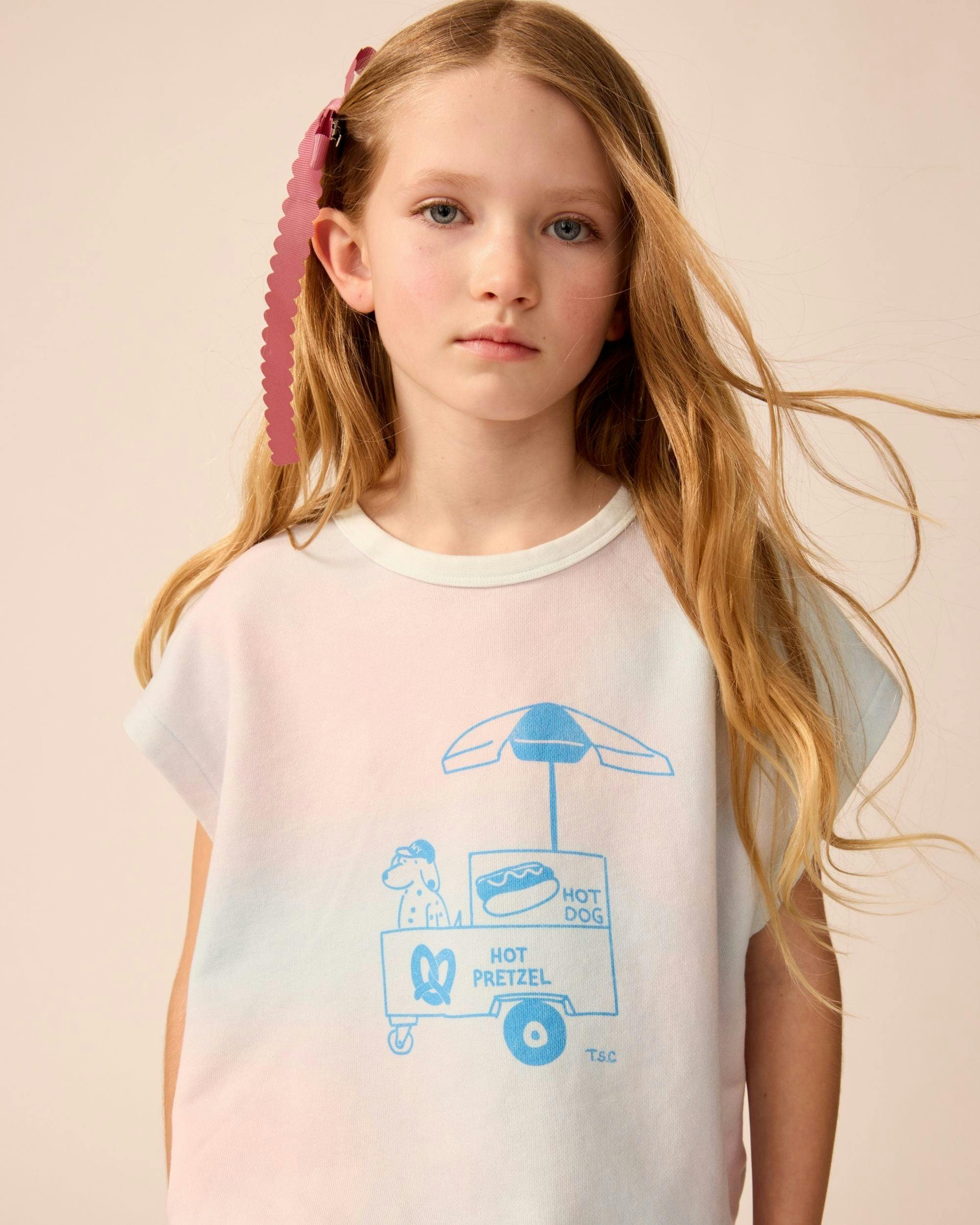 Organic Brooklyn Tank in Pink Cloud