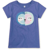 Serene Graphic Tee, Blue