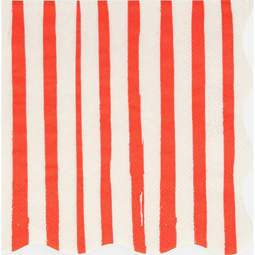 Mixed Stripe Small Napkins