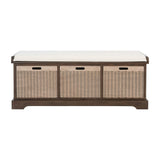 Landers 3-Drawer Cushion Storage Bench