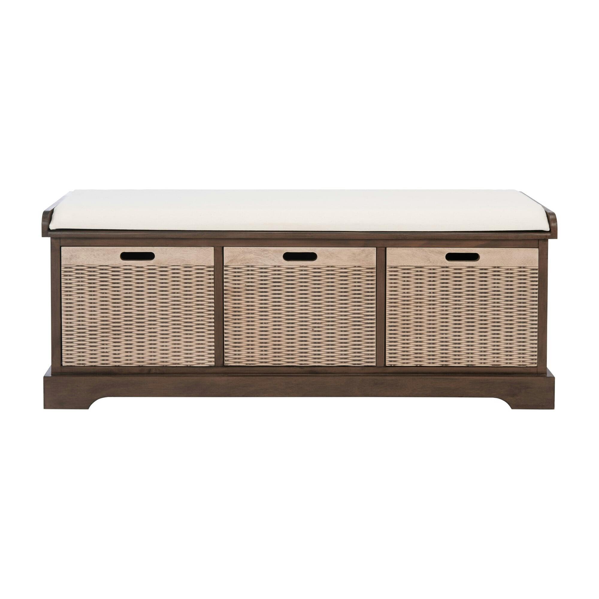 Landers 3-Drawer Cushion Storage Bench