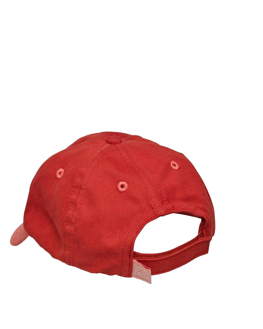 Petite Brioche Cap Red & Pink