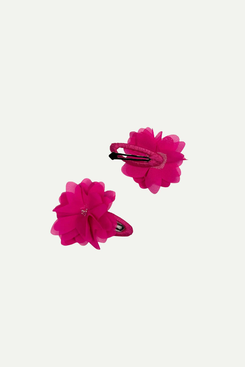 3D FLOWER HAIR CLIPS (SET OF 2)