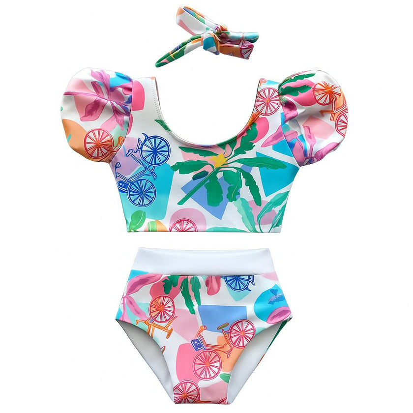 Lola Two Piece - Puerto Viejo Print