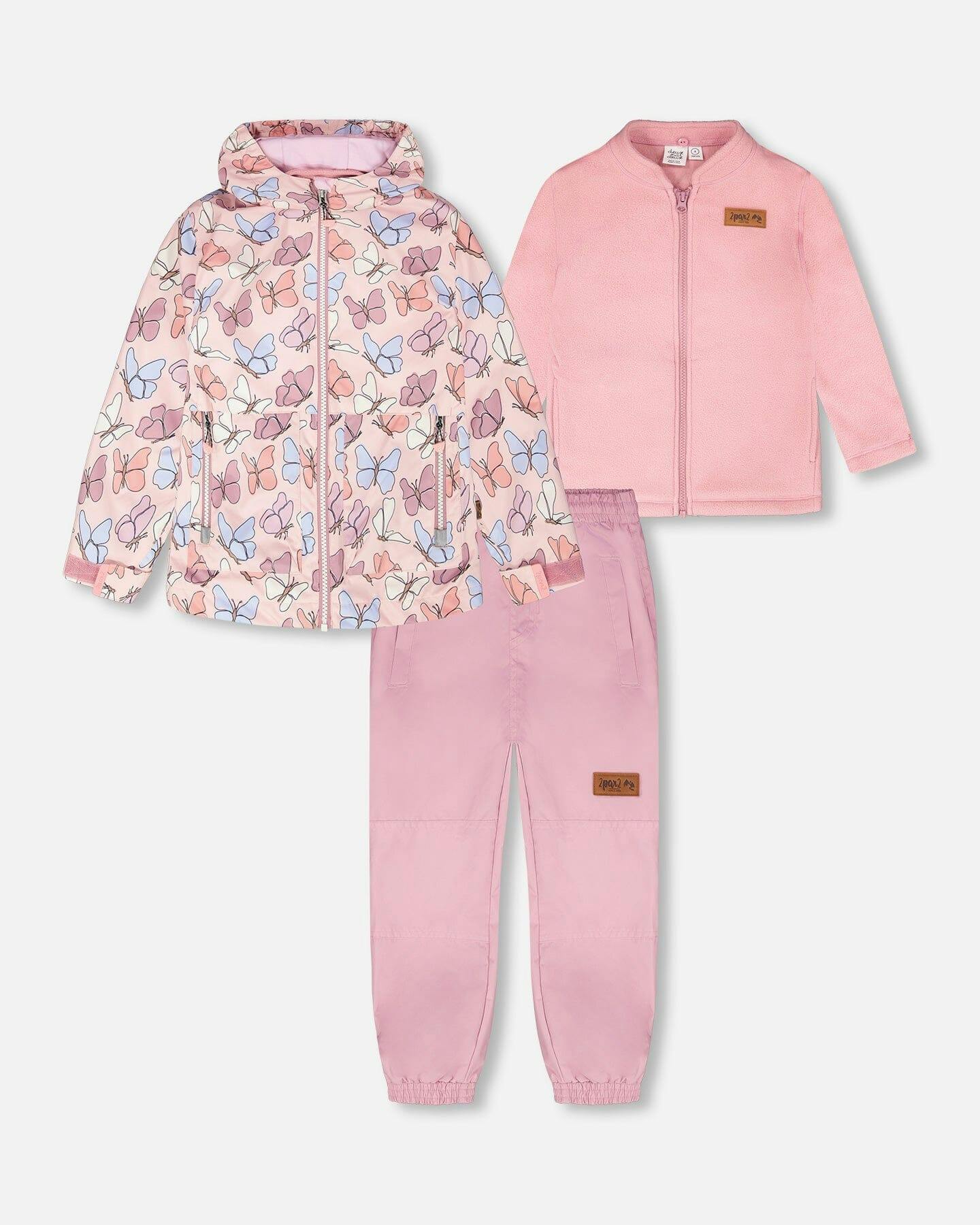 3-In-1 Two-Piece Mid-Season Outerwear Set