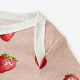 Strawberry Organic Cotton Short Sleeve One Piece