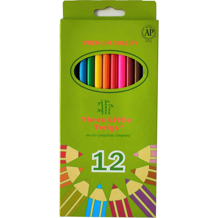 Three Little Twigs: Colored Pencil Set (144 Pieces)