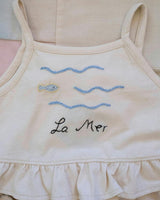 Wide-Leg Pant Set in La Mer