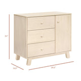 Babyletto Hudson Modern 3-Drawer Dresser