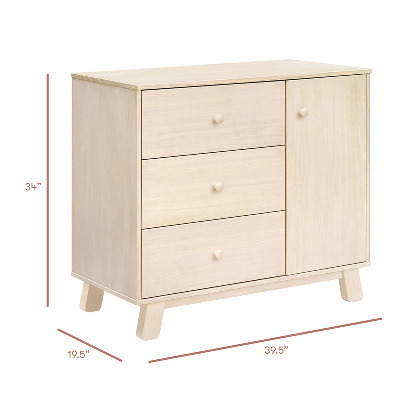 Babyletto Hudson Modern 3-Drawer Dresser