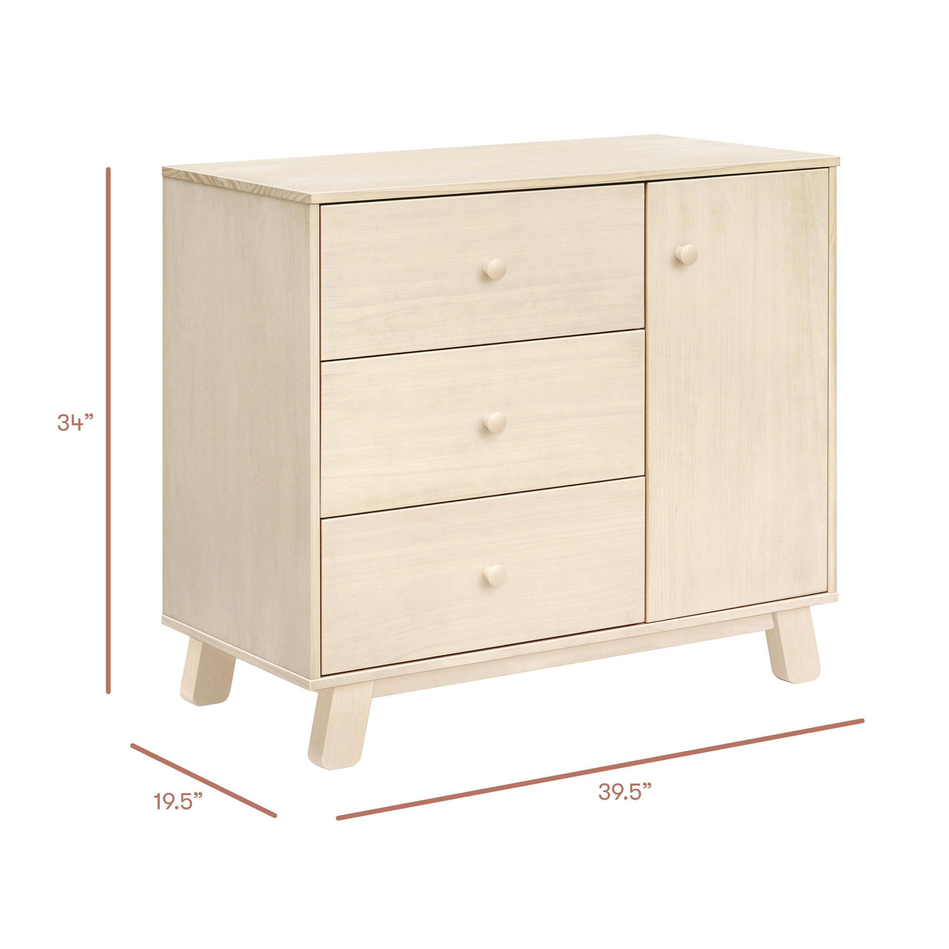 Babyletto Hudson Modern 3-Drawer Dresser