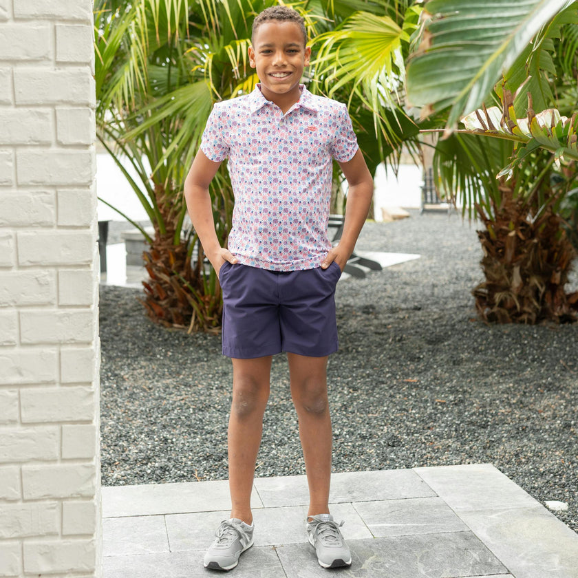 Match Point Polo in Classic Americana