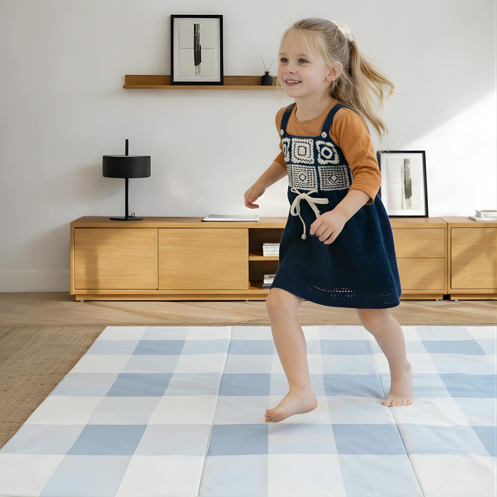 Tumble Mat | Arden - Tide