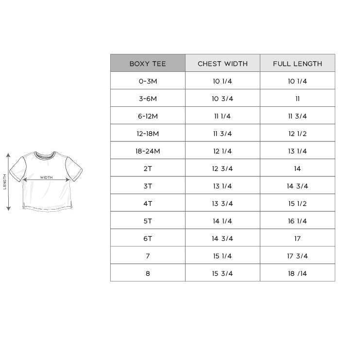 Boxy Tee Under The Sea