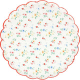 Ditsy Posy Scalloped Side Plates